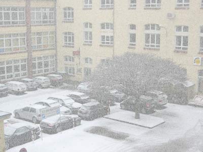 Winter again in march