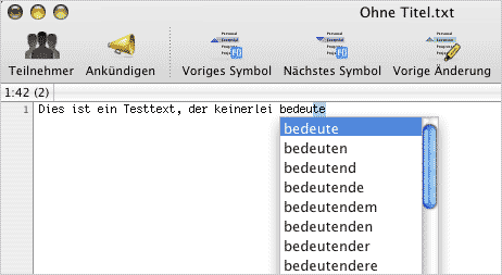Auto Complete in SubEthaEdit